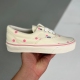 Vans Vault OG Era LX x Comme des Garcons Girl adult low top Casual Canvas Skateboard Shoes white pink