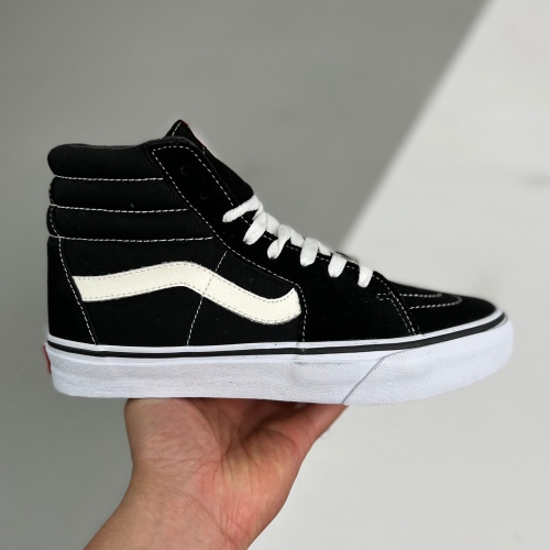 Vans adult SK8-Hi Slim High Top Fashion Casual Skateboard Shoes black