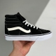 adult SK8-Hi Slim High Top Fashion Casual Skateboard Shoes black