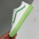 adult Old Skool Low-Top Casual Skateboard Shoes white green