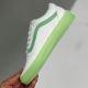Vans adult Old Skool Low-Top Casual Skateboard Shoes white green