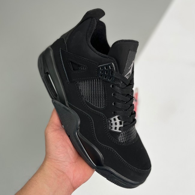 adult Jordan 4 Retro Black Cat （top quality）