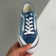 adult Style 36 SF low top Casual Skateboard Shoes Denim Blue