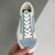 Vans adult Style 36 Low Top Casual Canvas Skateboard Shoes blue beige