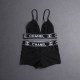 adult women's swimsuit black CH26