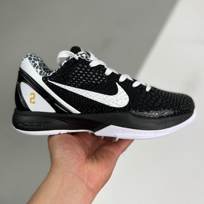 adult Kobe 6 Protro Mambacita Sweet 16 black white