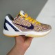 adult Kobe 6 Protro Playoff Pack 3D Lakers purple yellow