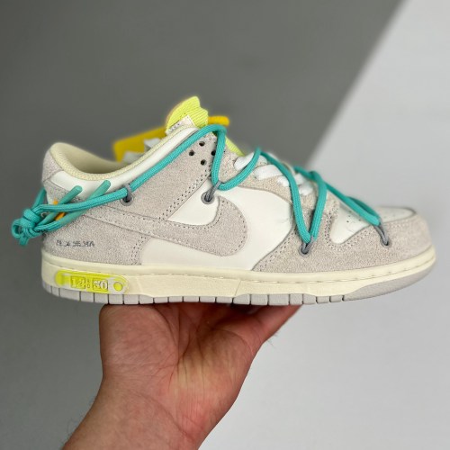 adult Dunk Low Lot The 14 beige green