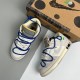 adult Dunk Low Lot The 32 beige blue