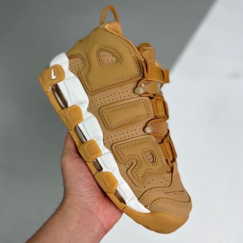 Nike adult Air More Uptempo Flax Max quality brown