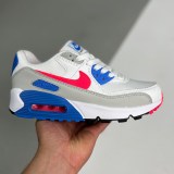 adult Air Max 90 Hot Coral white
