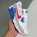 adult Air Max 90 Hot Coral white