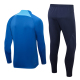 Nike adult England 2022-2023 Mens Soccer Jersey Quick Dry Casual long Sleeve trousers suit blue