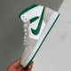 Nike adult Air Jordan 1 Mid SE Grey Green