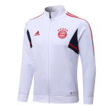 adult Fußball-Club Bayern München 2022-2023 Mens Soccer Jersey Quick Dry Casual jacket set white
