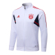 Adidas adult Fußball-Club Bayern München 2022-2023 Mens Soccer Jersey Quick Dry Casual jacket set white