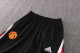 adult Manchester United F.C. 2022 Mens Soccer Jersey Quick Dry Casual long Sleeve trousers suit white black