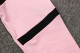 Nike adult Paris Saint-Germain F.C. 2021-2022 Mens Soccer Jersey Quick Dry Casual long Sleeve trousers suit black pink