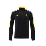 adult Juventus A Mens Soccer Jersey Quick Dry Casual long Sleeve trousers suit black