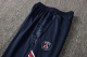 adult Air Jordan Paris Saint-Germain F.C. 2022 Mens Soccer Jersey Quick Dry Casual long Sleeve trousers suit grey