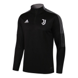 adult Juventus 2021-2022 Mens Soccer Jersey Quick Dry Casual long Sleeve trousers suit black
