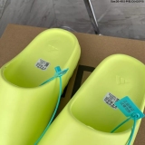 adult yeezy slide Fluorescent green