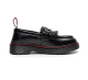Dr.martens smooth leather tassle loafers black