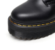 8053 leather platform casual shoes black