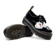 Dr.martens X Hello Kitty smooth leather platform shoes black