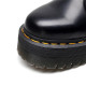 JADON HI smooth leather platform boots black