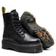 JADON III PISA leather platform boots black