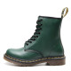 1460 smooth leather lace up boots green