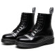 Dr.martens smooth leather lace up boots black