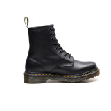 1460 Nappa smooth leather lace up boots black