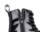 Jadon smooth leather platform boots Black