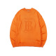 adult men's autumn winter sweater orange A44