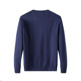 adult men's long sleeve autumn winter sweater coat V23