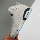Nike adult Air Jordan 6 Retro Georgetown (2022) Premium grey