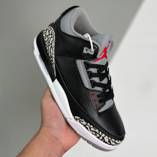 Nike adult Air Jordan 3 Retro Black Cement (2018)