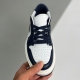 Nike adult Air Jordan 1 Elevate Low Midnight Navy blue white