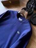 Pique Crewneck Cotton Sweatshirt 2022 new blue
