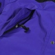 TNF adult Double layer fleece lining Light Jacket windbreaker purple