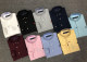 adult Men's Regular-Fit Long-Sleeve mens casual polo thickened oxford shirt Multicolor H906