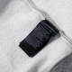 adult mens Long Sleeve zip Hooded plush sweater grey 806