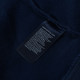 adult mens Long Sleeve Hooded plush sweater dark blue 808