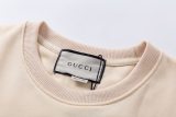 adult womens crew neck long sleeve sweater beige