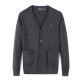 adult men's long-sleeve Colored cotton sweater coat