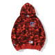 x Russell Color Camo College Pullover Hoodie red HDCP6753