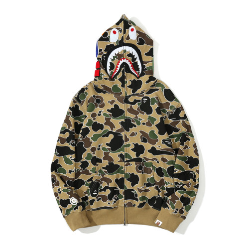 Sta Camo Shark Full Zip Hoodie yellow HDCP6773