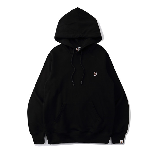 One Point Pullover Hoodie black SC841